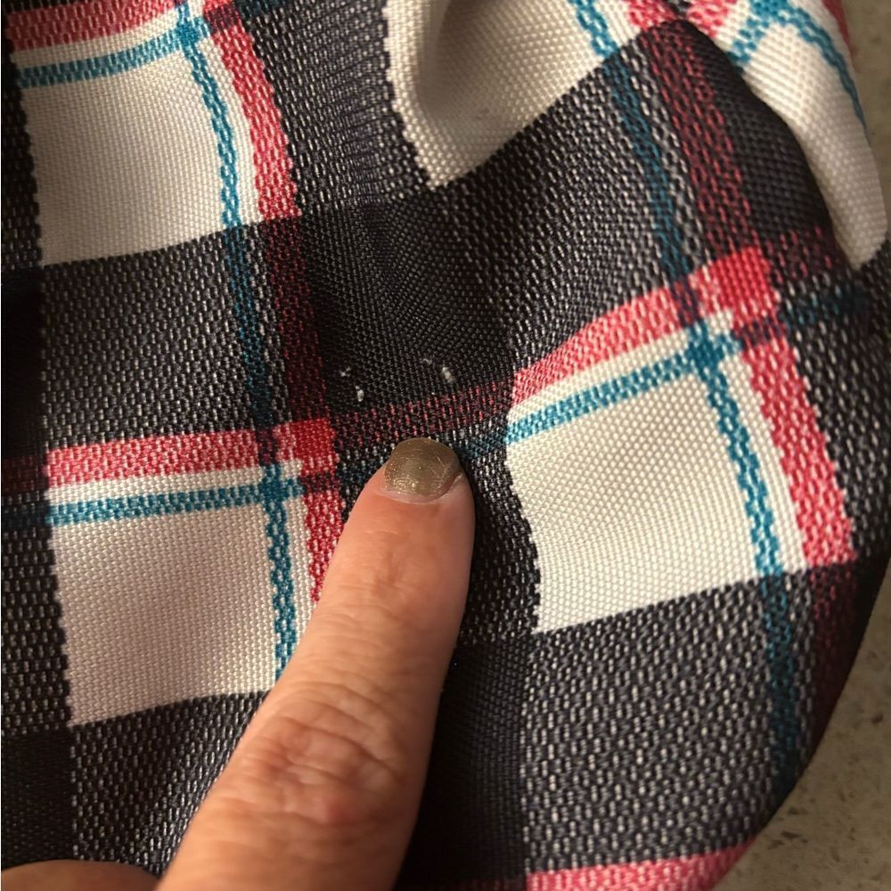 Jansport Black and Red Plaid Women's Duffel Bag - Picture 9 of 10